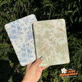 Botanical Green Floral Kindle Paperwhite Case, Kobo, Free Personalization